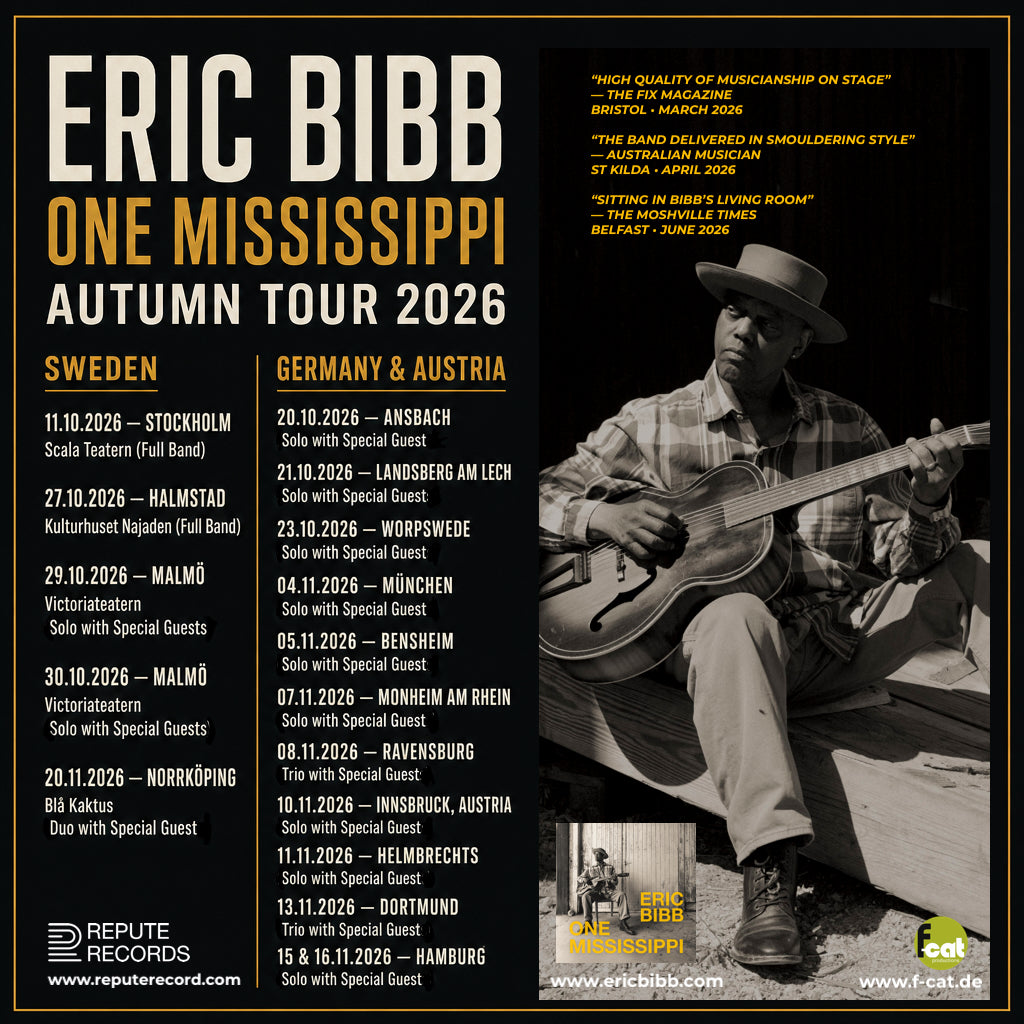 Eric Bibb – One Mississippi Autumn Tour 2026